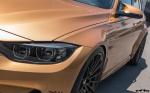 BMW M3 Sedan in Gold by EAS 2016 года
